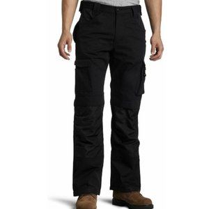 Caterpillar Cargo Work Pants, Black 36x32